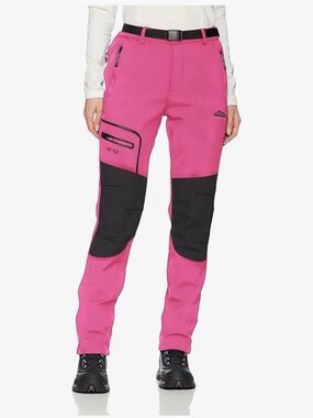 Hot pink hiking pants